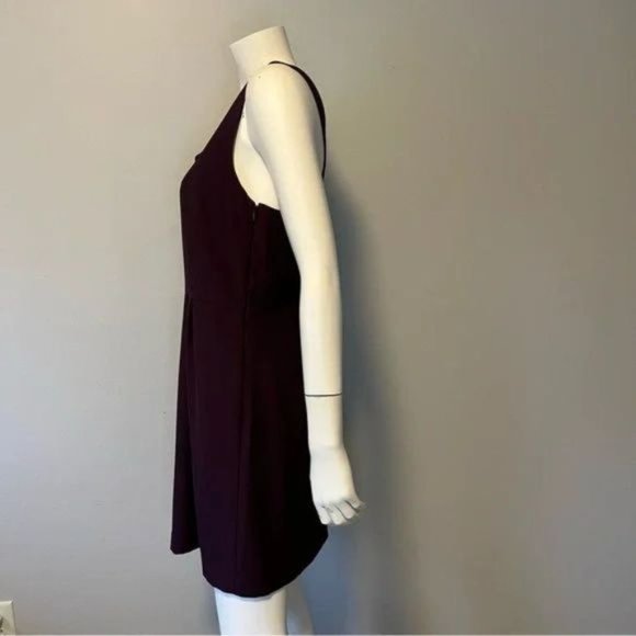 Banana Republic Plump Purple dress with bow on back Size 4 US - Picture 4 of 8